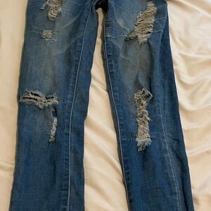 Blue Republic Distressed Blue Women's Jeans